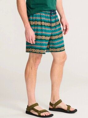 Pendleton Wildland Heroes Shoreside Pack-N-Go Lined Trunks Sz XXL in Aztec Print